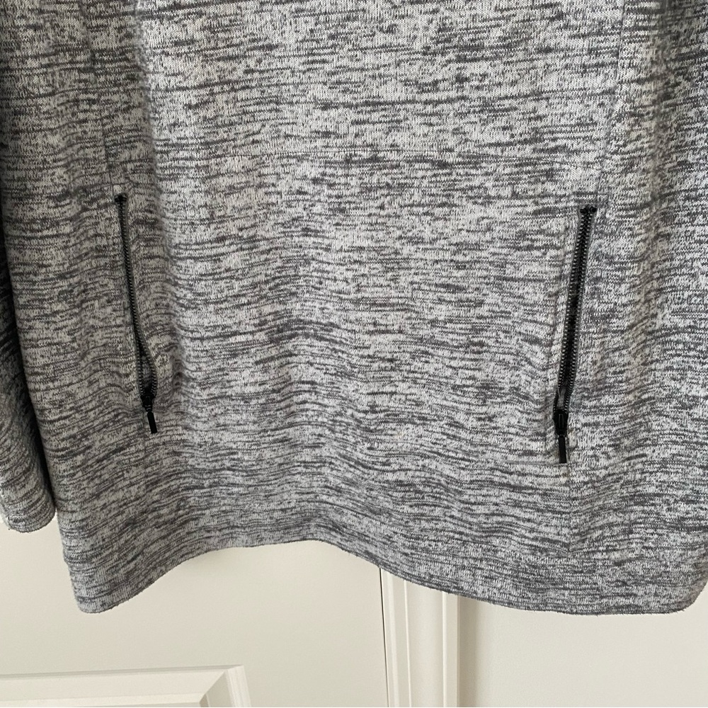 Soft Surroundings Cloud 9 Cowl Neck Tunic Sweater Gray Size M - Picture 4 of 6